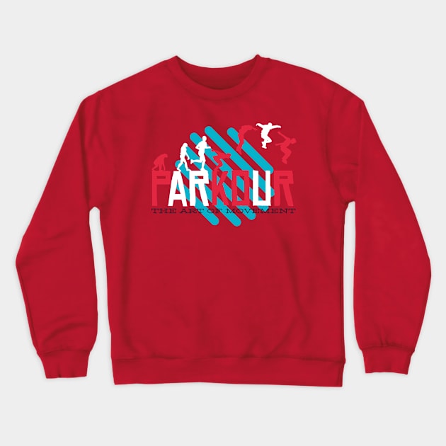 Parkour Crewneck Sweatshirt by LR_Collections